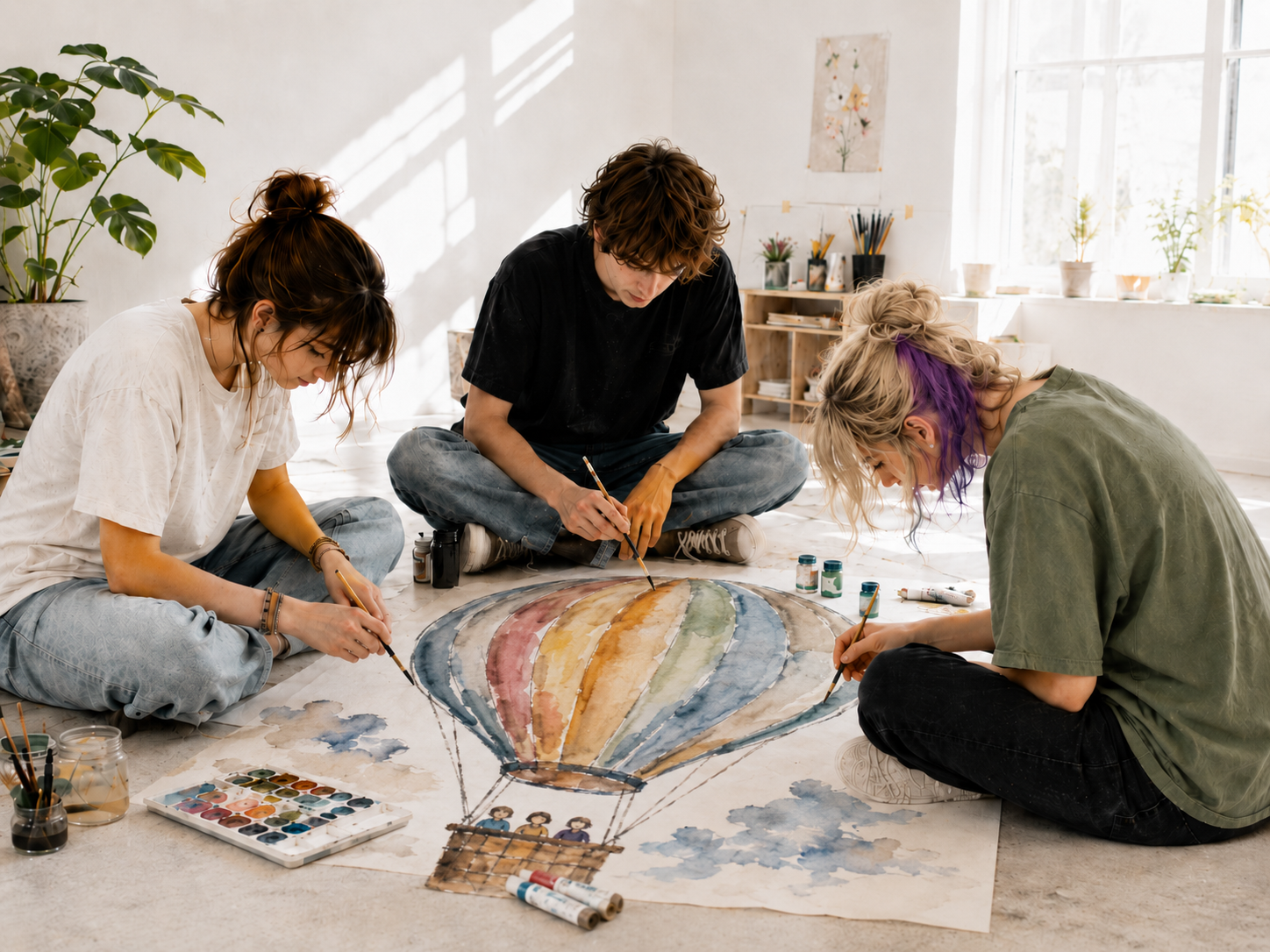 Arteterapeutická setkání pro teenagery a mladé dospělé